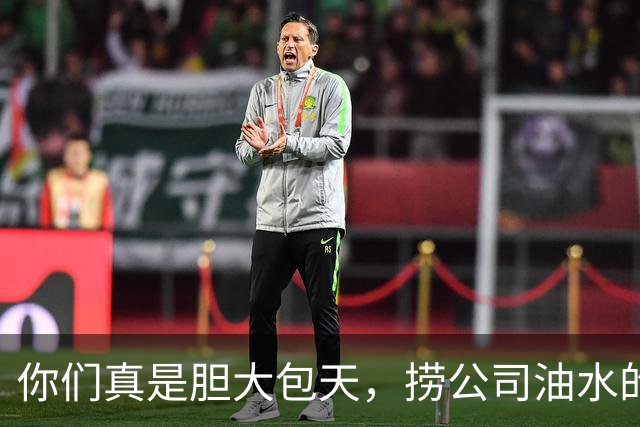 你们真是胆大包天，捞公司油水的绝招奉上！